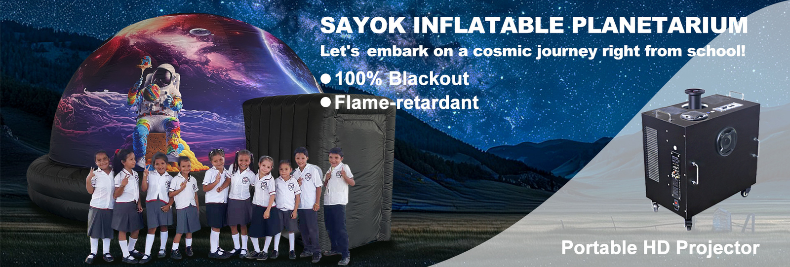 Opblaasbaar Planetarium