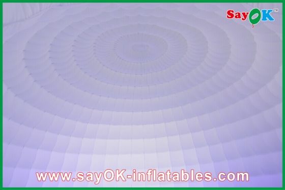 Opblaasbare tuin tent OD 5m Opblaasbare lucht tent Wit, opblaasbare koepel tent Voor tentoonstelling