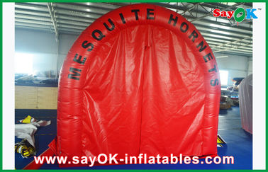 Dome opblaasbare tent Rood waterdicht opblaasbare lucht tent opblaasbare tunnel met aangepast logo merk opblaasbare tent campin