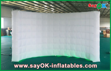 Party decoratie opblaasbare muur Duurzame opblaasbare luchtwandpanelen met interne CE blazer, 3 x 2 x 2,3m