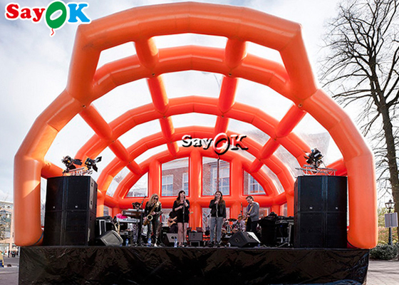 Buitenopblaasbare tent op maat opblaasbare evenementent voor road show-activiteiten