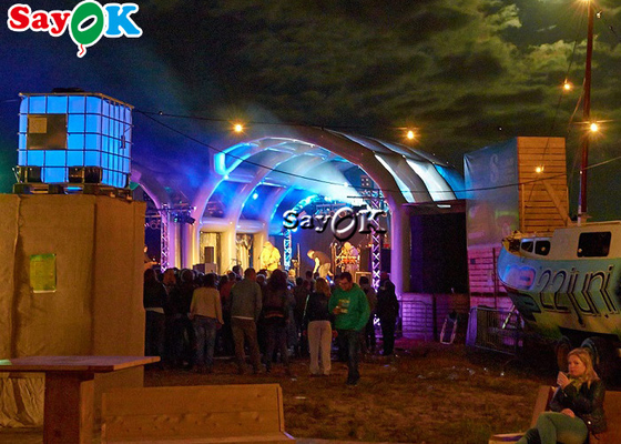 Buitenopblaasbare tent op maat opblaasbare evenementent voor road show-activiteiten
