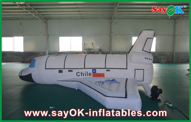 Het reuze Witte Opblaasbare Opblaasbare Model van het Luchtvliegtuig met de Ventilator van Ce of UL-
