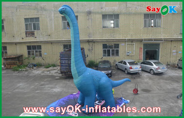 Opblaasbare kerstdinosaurus brandwerend opblaasbare draak speelgoed dinosaurus oxford doek met CE / UL blazer