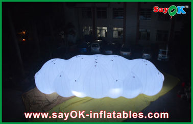 12m Lange Reuze Opblaasbare Ballon LEIDENE Heliumwolk met met 0.2mm pvc voor Gebeurtenis