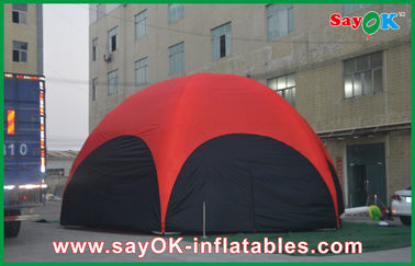 Ga in openlucht de Tentpvc van 3M Red Hexagon Large van de Luchttent Openlucht Opblaasbaar voor Roeping