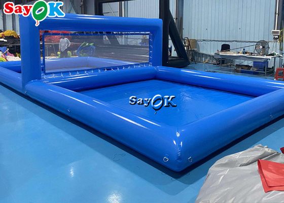 Reuzenopblaasbaar zwembad Speelgoed Volwassen Interactief Opblaasbaar Water Volleyball Court Luchtdicht Multifunctioneel Drijvend Spel