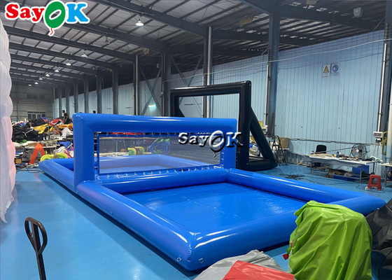 Reuzenopblaasbaar zwembad Speelgoed Volwassen Interactief Opblaasbaar Water Volleyball Court Luchtdicht Multifunctioneel Drijvend Spel