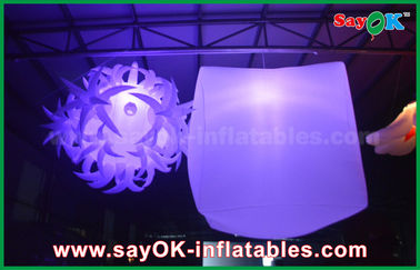 Reuze van de de Verlichtingsdecoratie van het Bloemhuwelijk Opblaasbare Lichte de Bal Opblaasbare Ballon