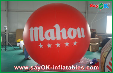 0.2mm van de de Verlichtings Openluchtpartij van Pvc Promotie het Heliumballon die Opblaasbare Ballons adverteren