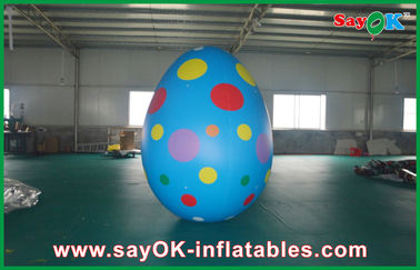 Het Festivaldecoratie van Pasen van het decoratie Kleurrijke Opblaasbare Ei met Druk Opblaasbaar Paasei voor Verkoop