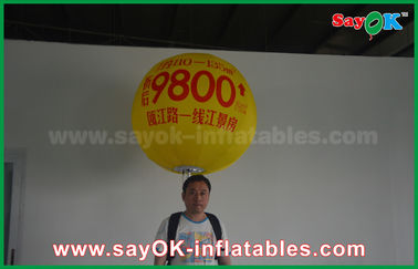 1.5m Opblaasbare Geleide Rugzakballon Reclameballon met Ballon van het Druk de Reuze Grote Opblaasbare Helium