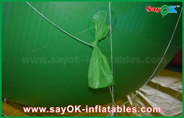 2.5m Groene Reuze Opblaasbare Geleide Heliumballon voor Reclame