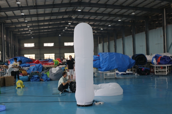 2.5M Diameter Inflatable Lighting de Riem LEIDEN van het Decoratiehart Licht