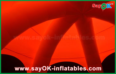 Luchtopblaasbare tent DIA 10m Promotionele opblaasbare koepel Spinnentent Voor reclame