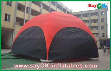 Luchtopblaasbare tent DIA 10m Promotionele opblaasbare koepel Spinnentent Voor reclame