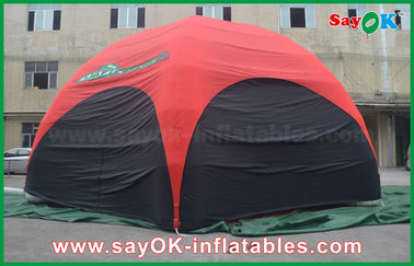 Luchtopblaasbare tent DIA 10m Promotionele opblaasbare koepel Spinnentent Voor reclame