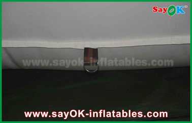 Buiten Grote Witte LED Structuur Event Opblaasbare kubus tent,opblaasbare nachtclub,opblaasbare feest tent te koop