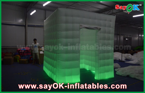 Adverterend Doek 2,5 X 2,5 X 2.5m van Oxford van Cabinevertoningen de Tent Opblaasbare Kiosk Shell Cube van de Fotocabine