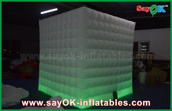 Adverterend Doek 2,5 X 2,5 X 2.5m van Oxford van Cabinevertoningen de Tent Opblaasbare Kiosk Shell Cube van de Fotocabine