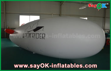 0.2mm van het de Douaneembleem van pvc Opblaasbare het Heliumballon 5m de Luchtvliegtuig van de Heliumzeppelin