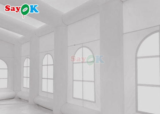 Opblaasbare buitentent LED-kleur Opblaasbare buitentent Kubus Opblaasbare trouwfeesttent