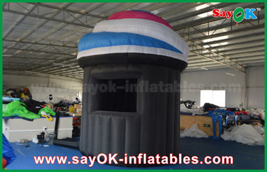 Opblaasbare Fotocabine Bijlage Aangepast Roomijs Gevormd Mini Inflatable Mobile Photo Booth met Luchtventilator
