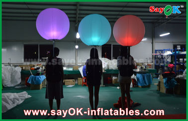 1m DIA de Opblaasbare Ballon van de Verlichtingsdecoratie met Kleur die LEIDEN Licht veranderen
