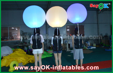 1m DIA de Opblaasbare Ballon van de Verlichtingsdecoratie met Kleur die LEIDEN Licht veranderen