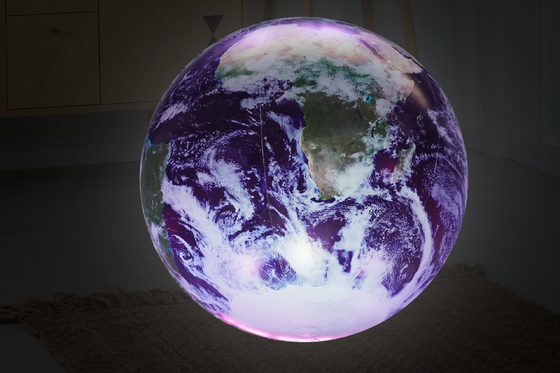 Gebeurtenisdecoratie Negen Planeten Opblaasbare Aarde met LEIDENE Lichte Planeetballon