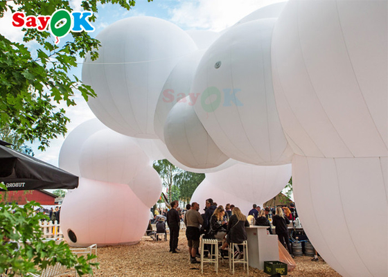 Evenement PVC Custom Cloud Gevormde Ballonnen Met Twee Kanten Digitale Druk