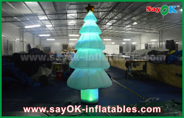 3m Opblaasbare Lichte Decoratie LEIDENE Verlichtingskerstboom met Nylon Materiaal