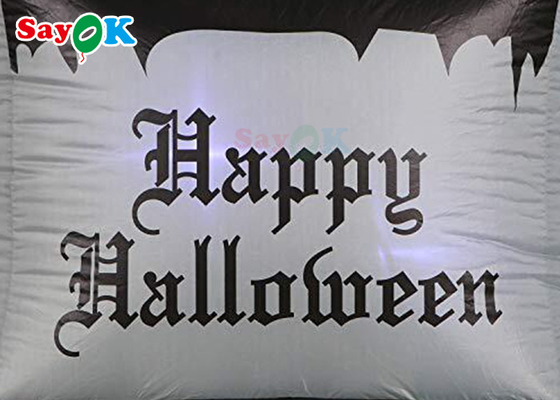 4m Opblaasbare Gargoyle Grappige LED Halloween Binnenplaats Decoratie
