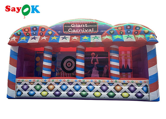 Custom opblaasbare tent Carnaval Party Commerciële opblaasbare lucht tent voor kinderen Blow Up Game Booth