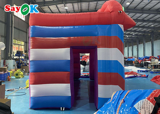 Custom opblaasbare tent Carnaval Party Commerciële opblaasbare lucht tent voor kinderen Blow Up Game Booth