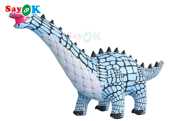 Reuzen aantrekkelijk groen opblaasbaar dinosaurus model reclame in feest evenementen blazen cartoon personages