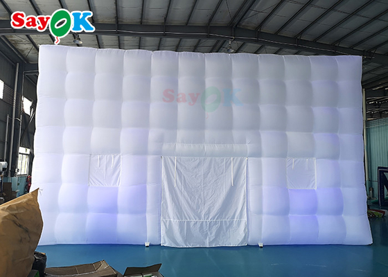 Opblaasbare tent Camping 8x8x5m Opblaasbare tuin tent Led Outdoor Opblaasbare marquee tent Verhuur