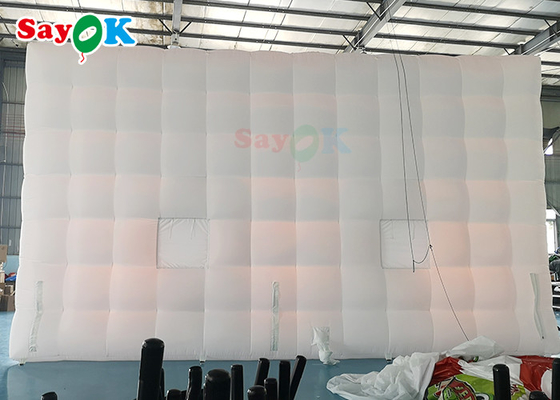 Opblaasbare tent Camping 8x8x5m Opblaasbare tuin tent Led Outdoor Opblaasbare marquee tent Verhuur