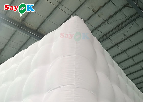 Custom opblaasbare tent LED Oxford opblaasbare kubus tent plein feestcentrum Marquee voor tentoonstelling