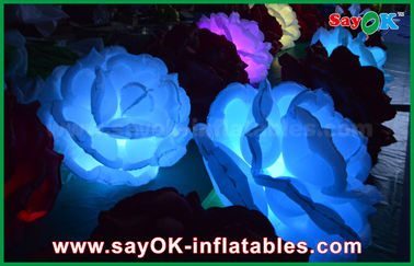 Van de LEIDENE Decoratie DIA Verlichtings nam de Opblaasbare Verlichting Bloem met de Ventilator van Ce/UL-toe
