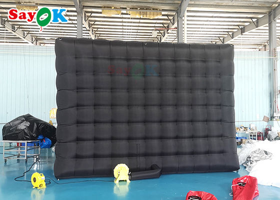 Opblaasbare kubus tent Marquee Party Camping Opblaasbare LED tent met luchtblazer