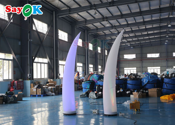 Opblaasbare de Verlichtingsdecoratie 3m van ROHS Crescent Cone