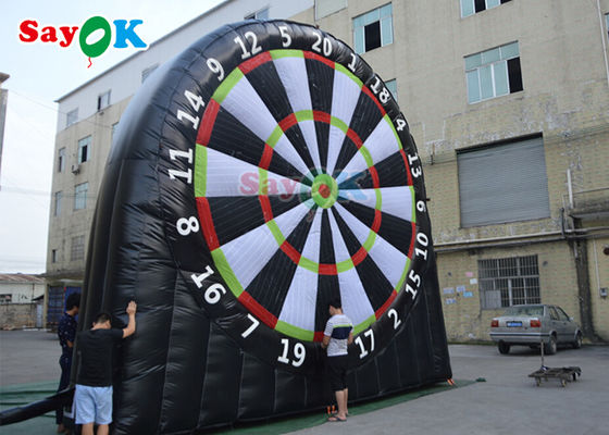 19.7ft 210D Oxford Dartboard van de de Spelenvoetbal van Doek het Opblaasbare Sporten