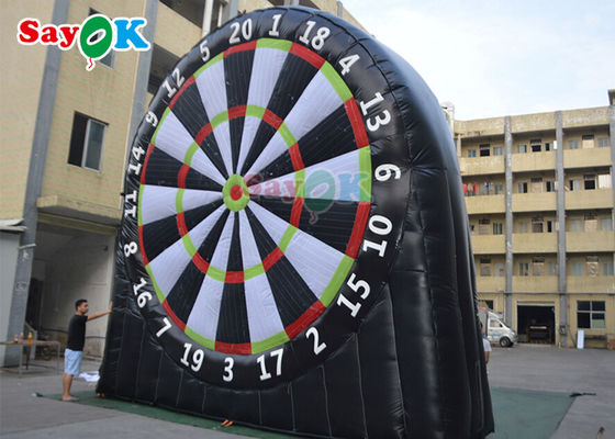 19.7ft 210D Oxford Dartboard van de de Spelenvoetbal van Doek het Opblaasbare Sporten