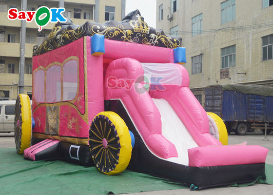 Prinses Inflatable Jumping Castle voor de Spronghuis van Inflable van het Meisjesvermaak