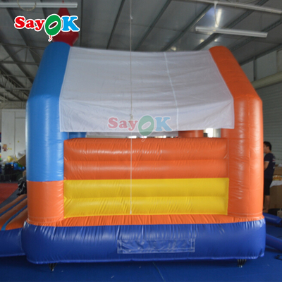 Jonge geitjes die van het de Spronghuis van pvc de Opblaasbare Bouncy-Kasteel Volwassen Sprong Combo springen