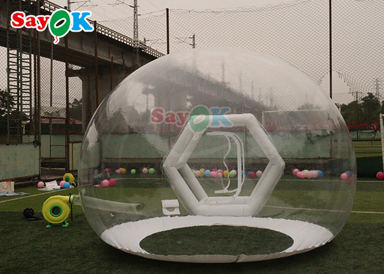 3m/4m Commerciële Rang Opblaasbare Bubble House Tent Voor Party Ballonnen Decoraties
