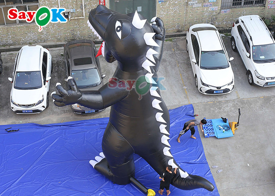 Buitenadvertentie Opblaasbare tekenfilmmodellen Opblazen Dinosaurus Dierenballon Opblaasbaar model