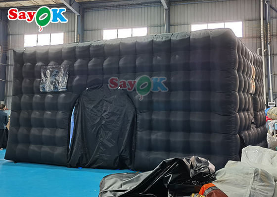 Airproof opblaasbare nachtclubtent met led licht evenement feest decoratie opblaasbare luchttent