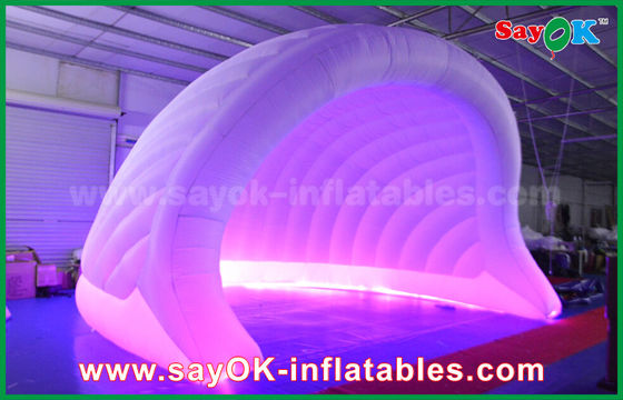 Buiten opblaasbare tent 210D Oxford LED opblaasbare lucht tent koepel opblaasbare iglo tent waterdicht voor feest